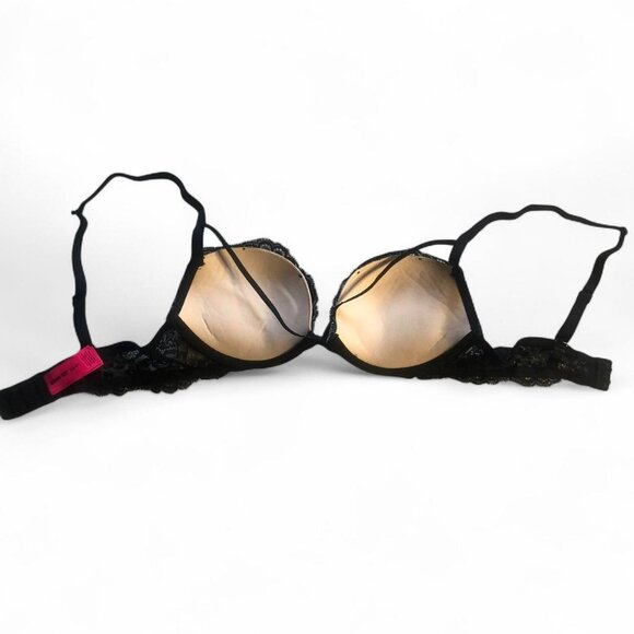 Push-Up Bra + Rhinestone Straps - Picture 3 of 5